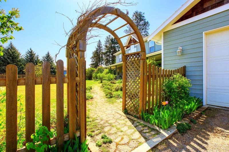Driveway Arbor Installation in Wilmington, NC