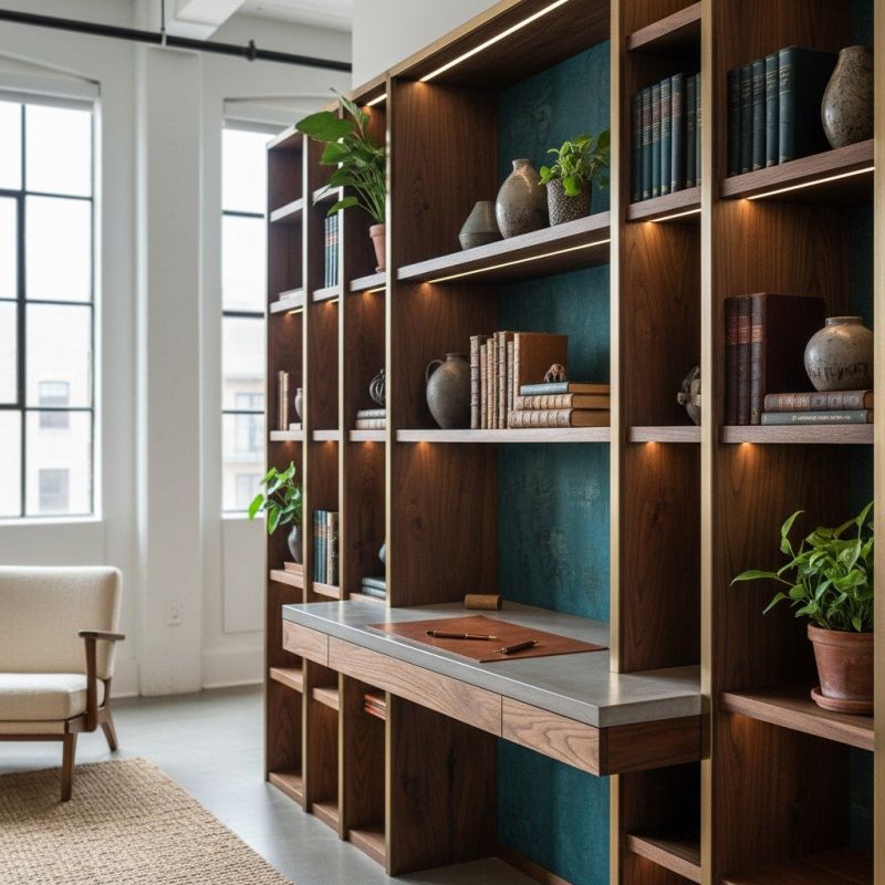 Custom Bookshelves Service in Durham, NC